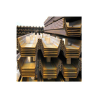 Hot Rolled Larsen Sy295 Sy390 U Type Used Steel Sheet Pile On Sale Type 2 And Type 3