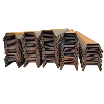 Hot Rolled U Sheet Piles / U Type Hot Rolled Steel Sheet Pile /hot Dipped Steel Sheet Pile List