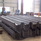 Hot Rolled U Type Steel Sheet Pile 400x100x10.5mm Type 2  For Construction