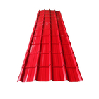 SGCC DC01 Corrugated Steel Roofing Plate PPGL Ral Standard Color Coated Galvanized