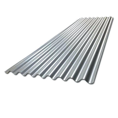 Color Coated Corrugated Metal Roofing Sheets Z275 40 Gauge