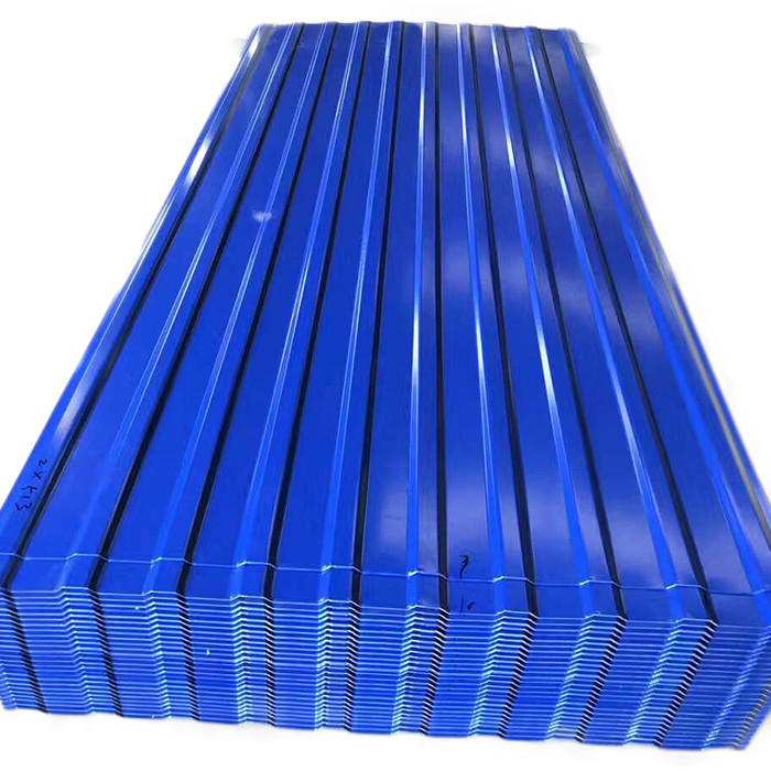 Hot Dipped Galvanized Roofing Sheets Corrugated 12m Color PPGI