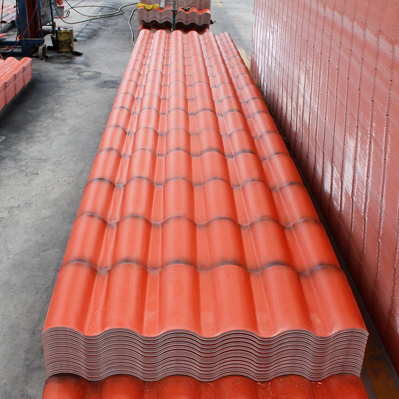 Wave Shape Corrugated Metal Roofing Sheets PPGI PPGL 1000 Series Color Coated