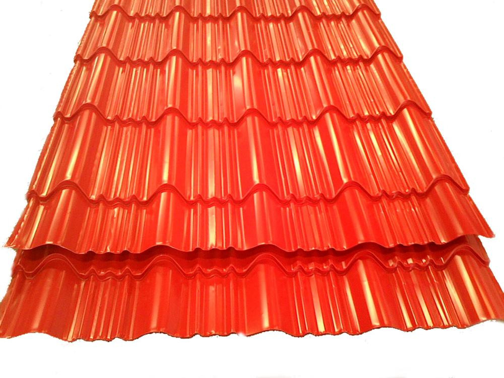 Gi Zinc Coated Corrugated Steel Roofing Sheet Galvanized Iron 1250 Mm