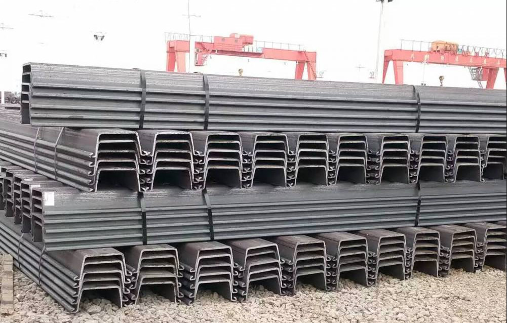 manufacturers of 400x170x15.5 U type metal sheet piling 12m type 4