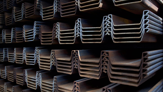 Factory direct price sheet pile u sheet pile cold rolled u steel sheet pile