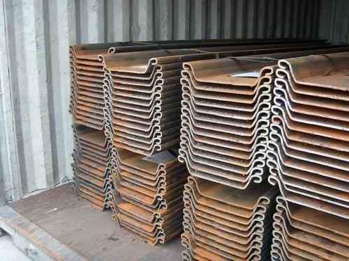 Hot Rolled Steel Sheet Piles Az Z Type 6m 12m Carbon Steel Channel