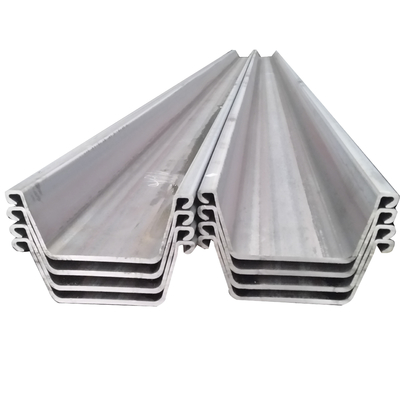 10.5mm Steel Sheet Pile Type 2 SY295 Hot Rolled Non - Alloy