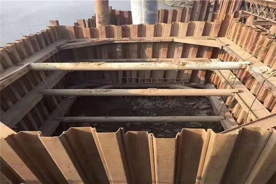 manufacturers of 400x170x15.5 U type metal sheet piling 12m type 4 steel sheet pile for sale