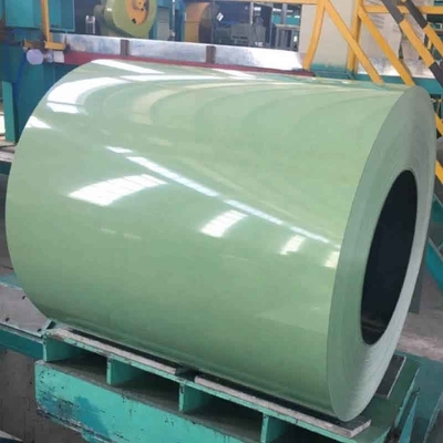 Astm A792m Color Coated Steel Coil Customized Cutting Service